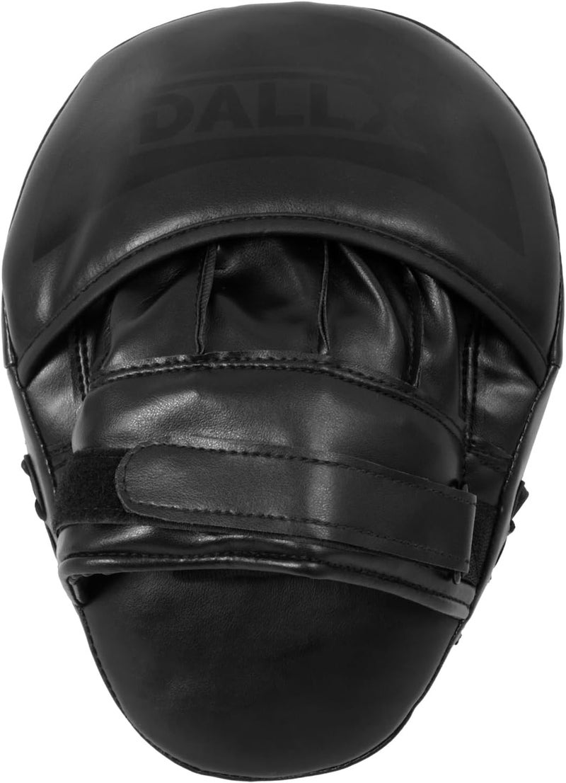 DALLX Sports Punch Mitts Target Focus Pads Hook and Jab Curved for MMA Training Martial Arts Karate Kickboxing Muay Thai with Adjustable Straps Ventilated - Image 5